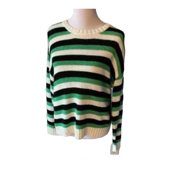🆕 Vince Camuto Daybreak Striped Colorblock Sweater size M - Picture 3 of 8